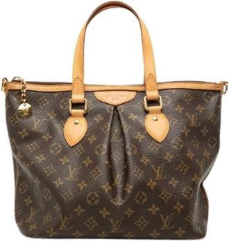 Louis Vuitton Pre-owned Palermo PM - Dames - Vintage Shopper - Bruin - ONE Size - Leer - Vintage