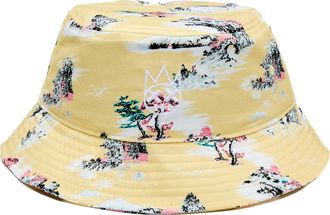 Cult of Individuality CULT YELLOW FLORAL BUCKET HAT