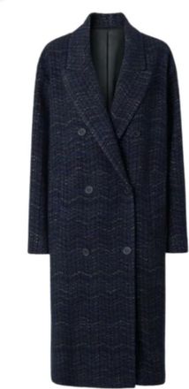 Missoni Dames, Mantels, Blauw, Maat: XS Viscose