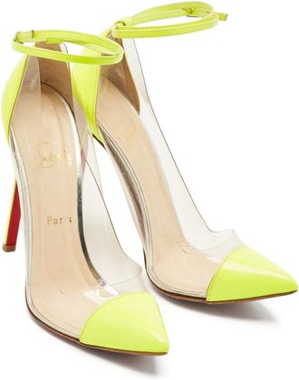 Christian Louboutin Pumps Un Bout Rond con tacco 120mm - Verde