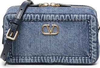 Valentino Garavani Mujer, Bolsos, Azul, Talla: ONE Size