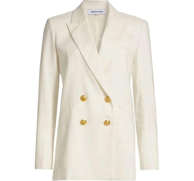 Womens Dale Dickey Jacket In Off White