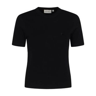 Carhartt Work in Progress Mujer, Camisetas, Negro, Talla: L