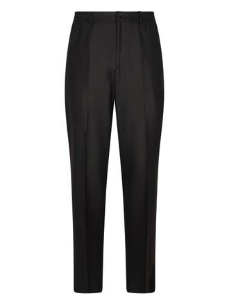 Tagliatore elasticated-waistband trousers - Brown
