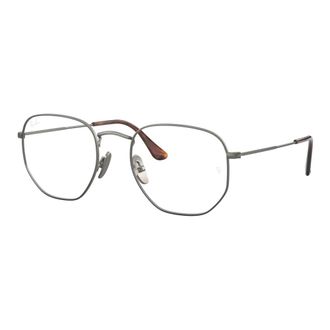Ray-Ban Hexagonale brillenmonturen - unisex - Brillen - Grijs - 54 MM - Accessoires