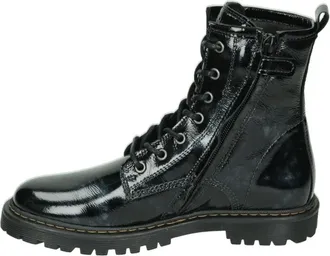 Giga Schoenen, Dames, Zwart, 36 EU, Leer, G4030 Veterschoenen