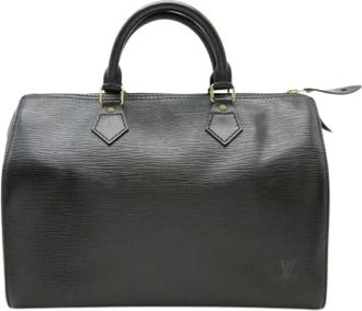 Louis Vuitton Pre-owned Handbags, female, Black, Size: ONE SIZE Pre-owned Vintage Handbag