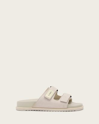 AllSaints Polyurethane Vex Leather Sandals, Size: UK 10/US 11/EU 44