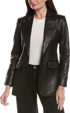 Rag & Bone Rag & Bone Ash Leather Blazer