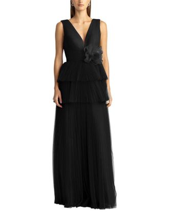 Zac Posen Ruffle Tulle Dress