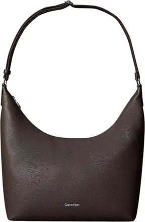 Calvin Klein Bolso Hobo - Bags - Mujer - Marr&oacute;n - ONE SIZE