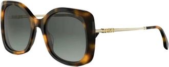 Fendi graphy Zonnebril - Dames - Zonnebrillen - Bruin - 55 MM - Accessoires
