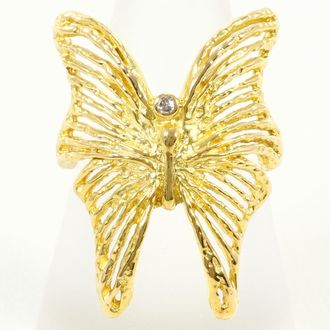 C&A Yellow Gold Yellow Gold (18K) Band Ring (Pre-Owned)