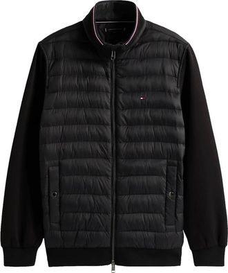 Tommy Hilfiger Mix Media Ess RWB Stand Collar - Heren - Winterjassen - Zwart - XL - Jassen