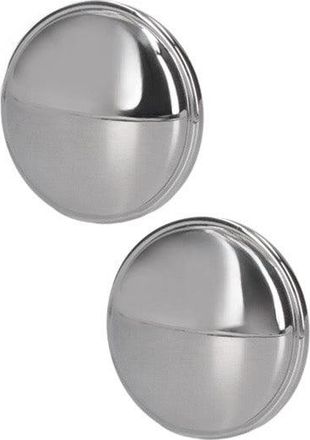 Christophe Lemaire Silver Hoop Brass Earrings