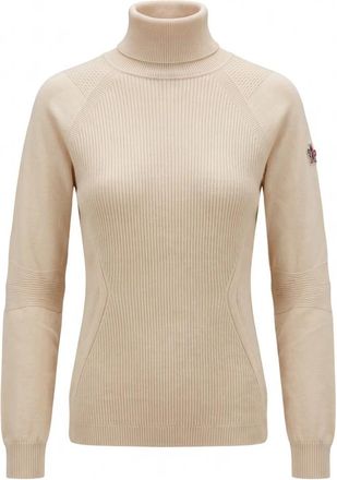Moncler Ciclista Tricot - Dames - Coltruien - Wit - S - Wol - Truien & Vesten