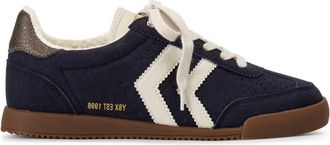 Yellow Box Womens Neevan Lace-Up Sneaker In Navy