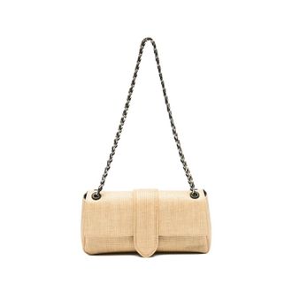 Jacquemus Shoulder Bags, female, Beige, Size: ONE SIZE Bambino Cha&icirc;ne