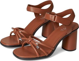 Ecco Sculpted Alba 65 Knot Strap Heel Sandal Womens Sandals Mink : EU 42 (US Womens 11-11.5) M, Leather