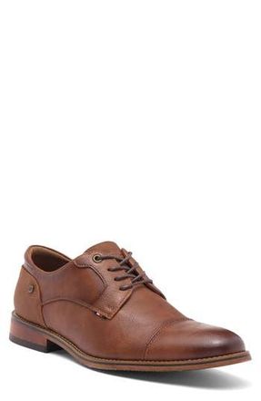 Tommy Hilfiger Barmi Cap Toe Derby in Medium Brown 210 at Nordstrom Rack, Size 10.5
