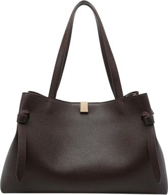 Yuzefi Borsa tote Gyoza - Marrone