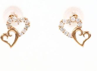 C&A Unbranded (10K) Stud Earrings (Pre-Owned)