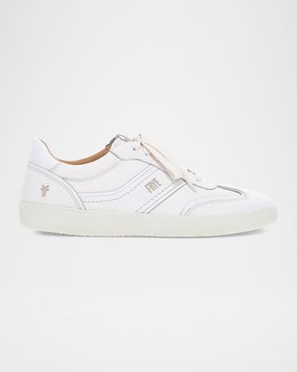Frye Milly Leather Low-Top Sneakers