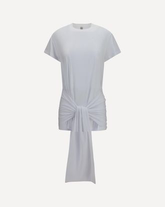 Toteme Draped-waist jersey T-shirt Female M