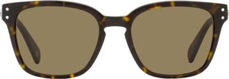 Ferragamo SF1040SCP Square Keyhole Sunglasses - Tortoise