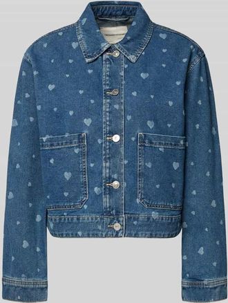 Tom Tailor Denim Oversized Jeansjacke aus reiner Baumwolle in Jeansblau, Gr&ouml;&szlig;e XS