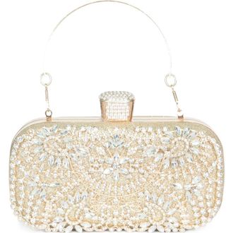 Lauren Lorraine Sofie Clutch in Gold at Nordstrom