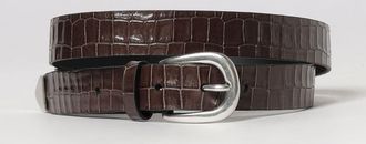 Paul Smith Cintura in pelle stampa cocco