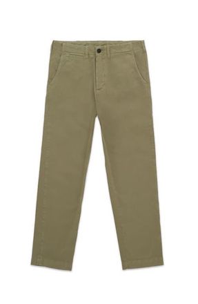 Fortela Wallace Twill Cotton Trousers in Sage at Nordstrom, Size 35 Eu