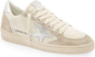 Golden Goose Ball Star Sneaker in Beige/silver at Nordstrom, Size 37