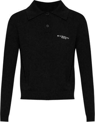 Givenchy Geborduurd poloshirt van Givenchy