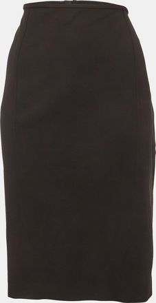 Armani Black Jersey Pencil Skirt