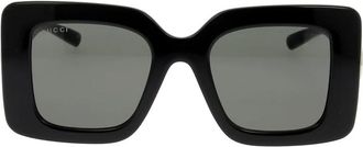Gucci Zonnebril - unisex - Zonnebrillen - Zwart - ONE Size - Accessoires