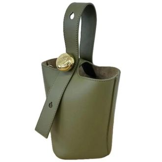 Loewe Pre-owned Bucket Bags, female, Green, Size: ONE SIZE Pre-owned Shoulder Bag