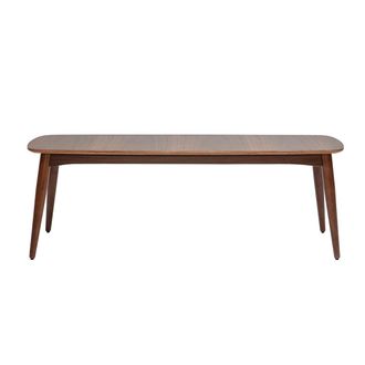 Miliboo Banco Vintage De Nogal De 130 Cm De Altura Nordeco