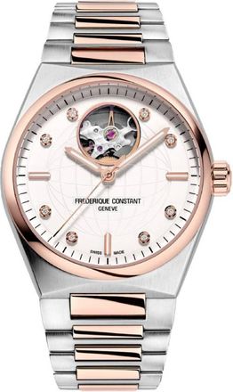 Frederique Constant Highlife Heart Beat Automatic White Dial Ladies Watch FC-310VD2NH2B
