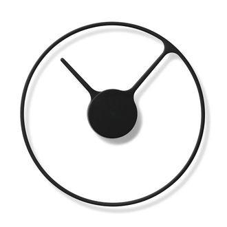 Stelton Time Wanduhr 30 cm, schwarz