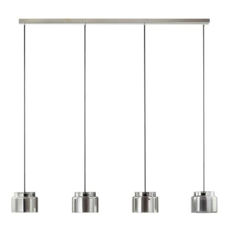 Lucande L&aacute;mpara de techo de Vidrio Gris