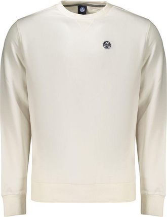 North Sails White Cotton Mens Mens Sweatshirt