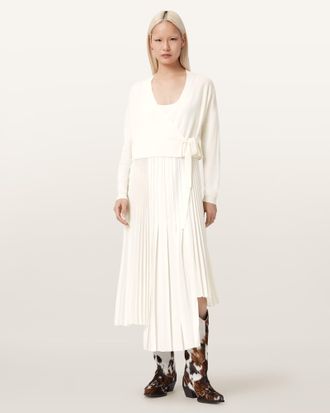 AllSaints Wool Lucille 2-in-1 Dress, Size: S