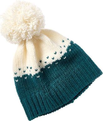 Portolano Pom Wool-Blend Beanie