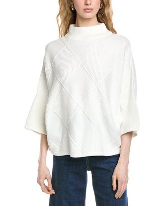 Joseph Ribkoff 3/4 Sleeve Mock Neck Pullover