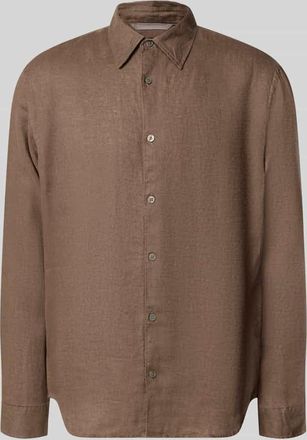 Jack & Jones Regular Fit Leinenhemd aus reinen Leinen Modell Lawrence in Hazel, Gr&ouml;&szlig;e XXL