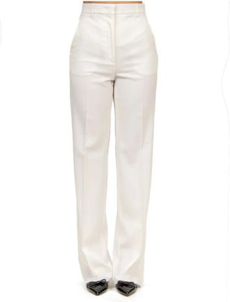 Max Mara Mujer, Pantalones, Blanco, Talla: M