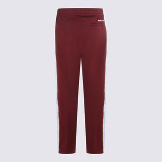 Casablanca Mens Trousers Bordeaux _pl Co