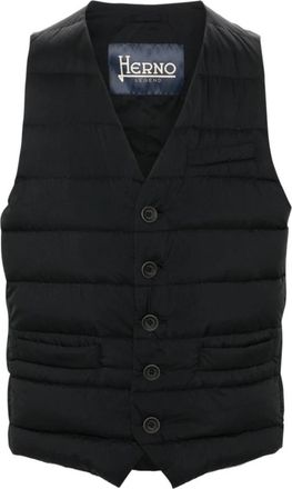 Herno Vests - Heren - Bodywarmers - Zwart - XL - Jassen